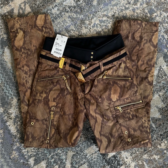 *NWT,  HARD TO FIND* Bogner Gwenn Python Jacquard Print Ski Pant - Picture 3 of 9